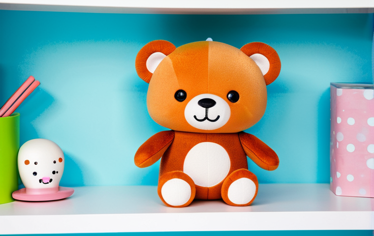 Octonauts Kawaii Plush Toy**
"A close-up studio shot of a brand new, high-quality Octonauts plush toy (Barnacles Bear) sitting on a white shelf. The plush is brightly colored and perfectly designed in a kawaii style. Soft studio lighting. The background is blurred, emphasizing the toy's details. safe for work, appropriate content, fully clothed, family-friendly, perfect anatomy, natural proportions, professional toy photography, high quality, focus on the charming character design."
**