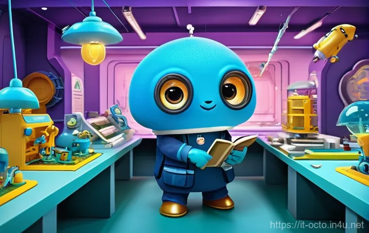 옥토넛 캐릭터성향 심층 분석 - **Prompt 2: Kwazii's Mysterious Exploration**
    "An exciting underwater exploration scene featurin...