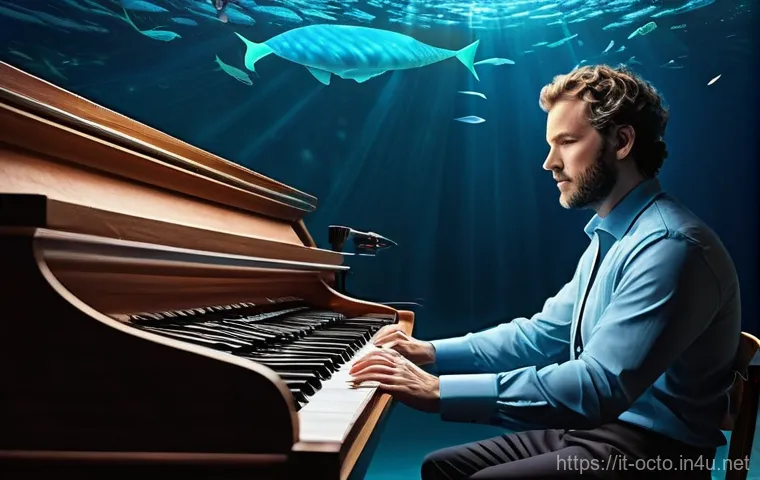 옥토넛 주요 배경음악 작곡가 - **Prompt 1: The Maestro of the Deep Sea Symphony**
    A highly detailed digital painting of Darren ...