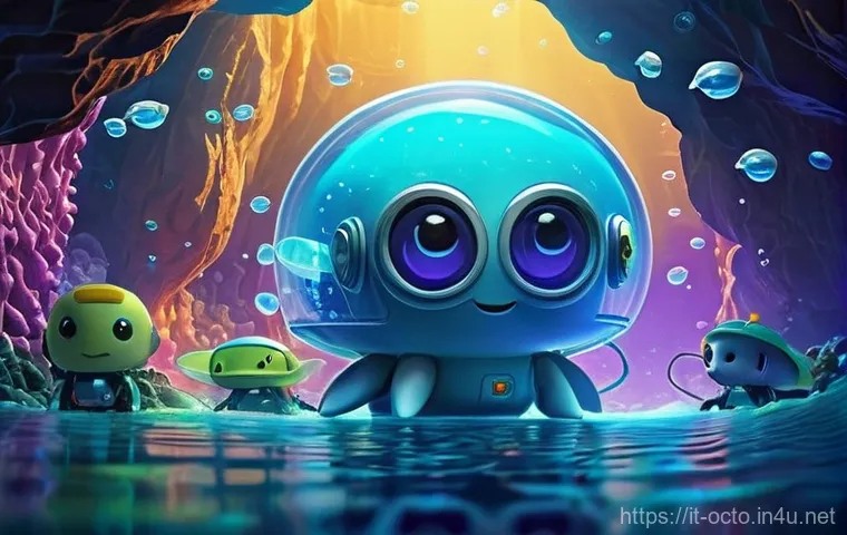 옥토넛 시리즈별 주요 사건 - **Underwater Exploration with Captain Barnacles, Kwazii, and Peso:**
"A vibrant, high-definition...