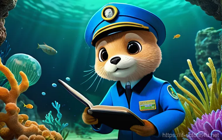 옥토넛 스토리의 기승전결 - **Prompt:** A vibrant, animated scene depicting Captain Barnacles, Peso, and Kwazii from the Octonau... 옥토넛 스토리의 기승전결 - **Prompt:** A vibrant, animated scene depicting Captain Barnacles, Peso, and Kwazii from the Octonau...