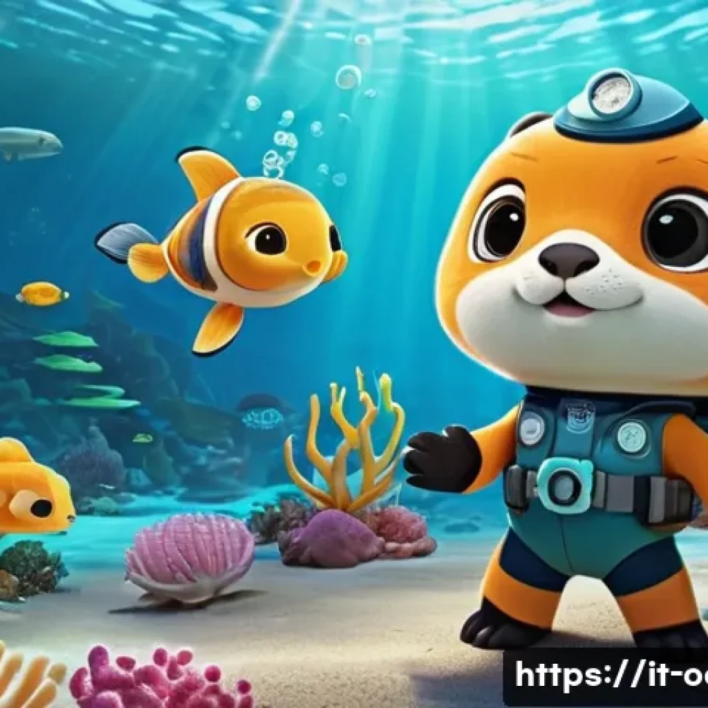 옥토넛 애니메이션 문화적 영향력 - **Educational Ocean Exploration with the Octonauts:**
    A vibrant and highly detailed underwater s...