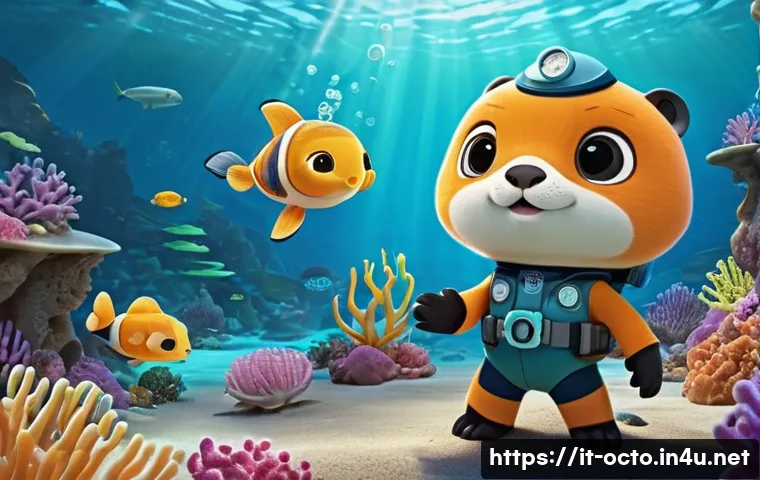 옥토넛 애니메이션 문화적 영향력 - **Educational Ocean Exploration with the Octonauts:**
    A vibrant and highly detailed underwater s...