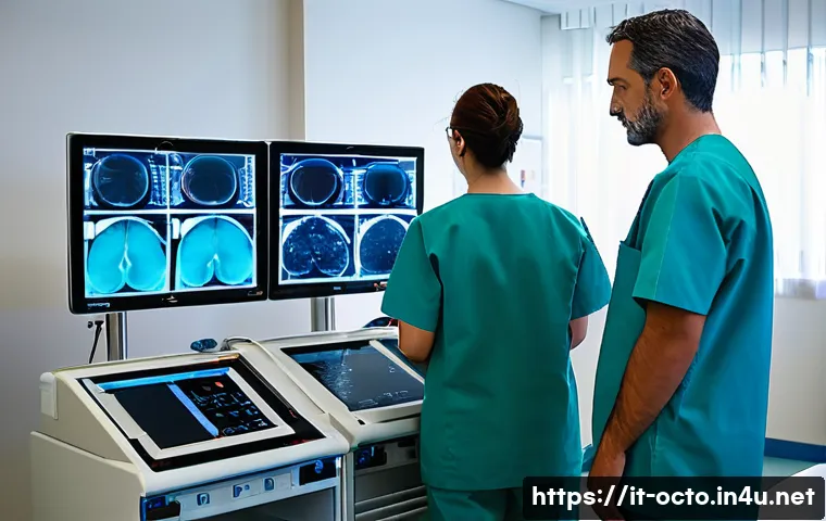 옥토넛 페이소의 의학적 도전 - A multidisciplinary medical team in a modern Italian hospital emergency room, including doctors, nur...