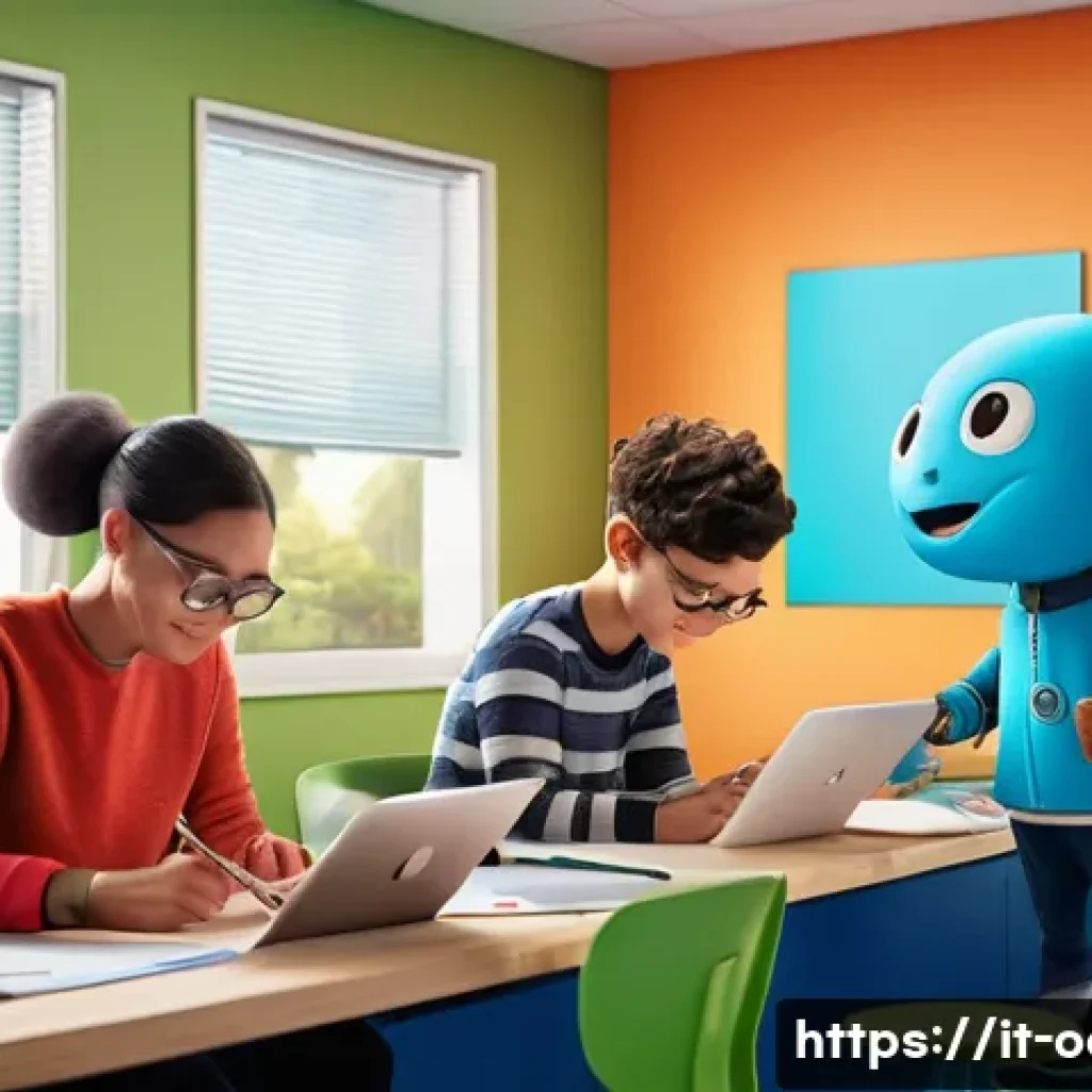 옥토넛 애니메이션 3D 제작 과정 - A vibrant 3D character design studio scene featuring artists sketching preliminary Octonauts charact...